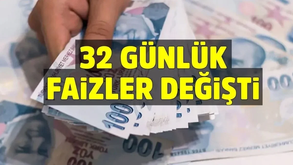 500 Bin TL'nin Günlük Faizi Güncellendi! Tüm Bankaların 32 Günlük Mevduat Listesi! - Gündem Haberleri