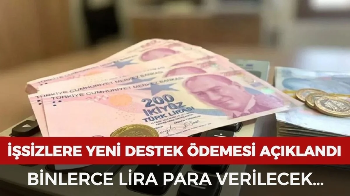 İşsizlere Büyük Müjde! Binlerce Lira Destek Ödemesi Başladı - Ekonomi Haberleri