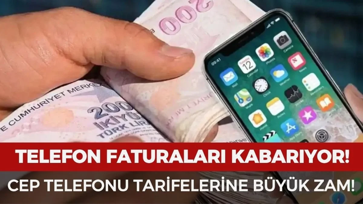 Telefon Faturalarına Büyük Zam! Yeni Tarifeler Yürürlüğe Girdi - Teknoloji Haberleri